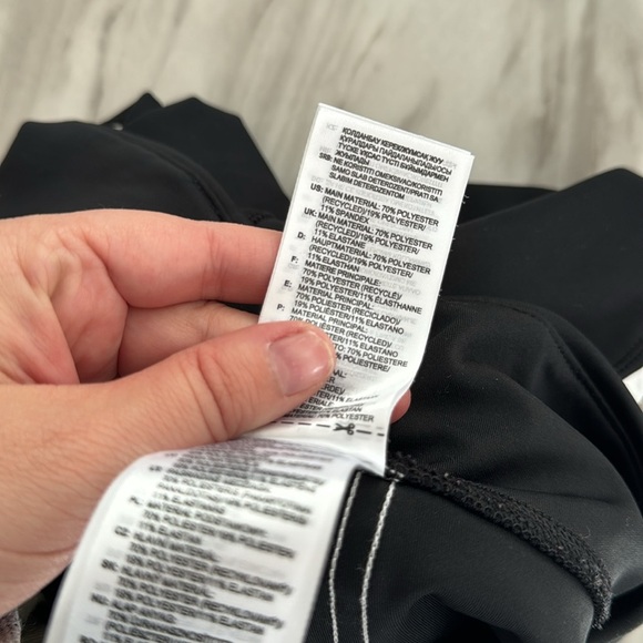 Women's Adidas Aeroready 3 Stripe Athletic Leggings Size Medium - Picture 7 of 8